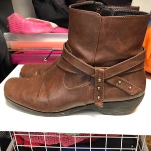 Aerosoles brown booties